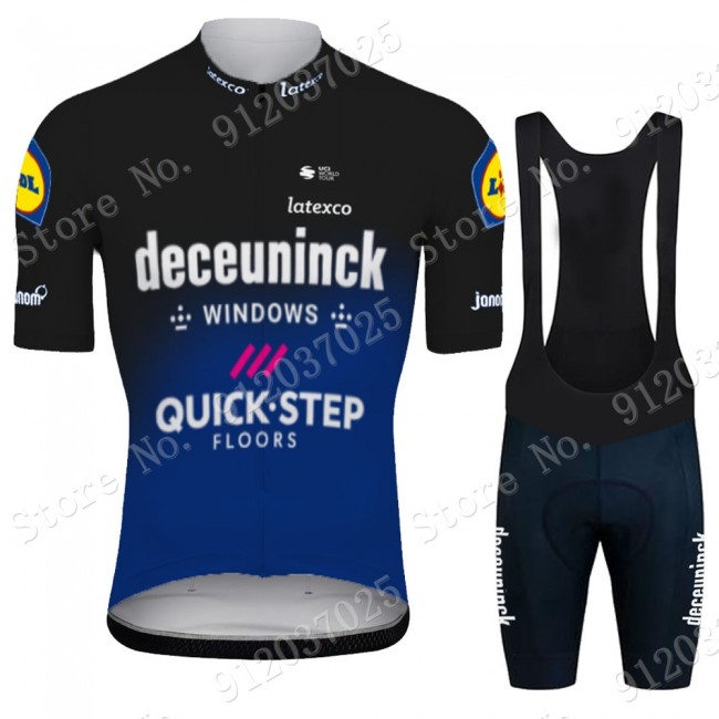 Quick Step 2021 Team Fahrradbekleidung Radteamtrikot Kurzarm+Kurz Radhose b1zVqA