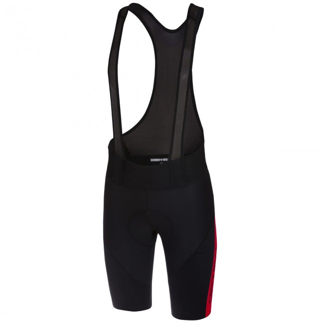 Castelli Velocissimo 4 Rot Kurz Trägerhose SD5VS